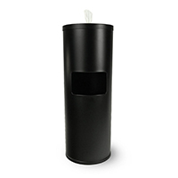 Zogics Black Powder Coated Wipes Dispenser