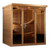 Near Zero EMF Far Infrared Sauna, Dynamic "Monaco Elite" 6-person