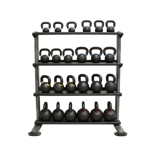 TKO 4 Tier Vertical Kettlebell Tray Rack