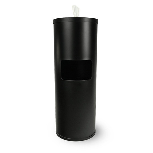 Black Powder Coated Dispenser